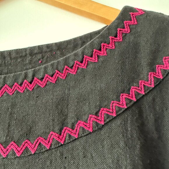 Hand-crafted Tunic Dress from Mexico City Designer Casilda Mut - Picture 2 of 8